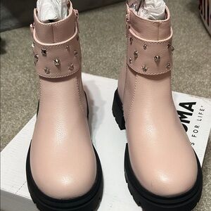 Sonoma Pink Studded Kids Boots